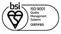 BSI ISO 9001-certificeringslogo