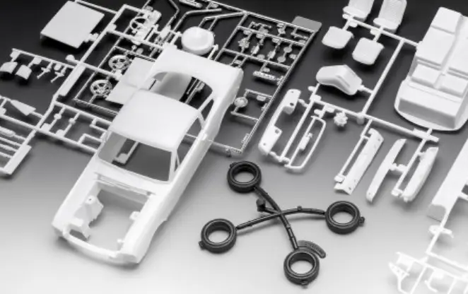 model van bouw van auto's tot andere voertuigen in de dagbesteding